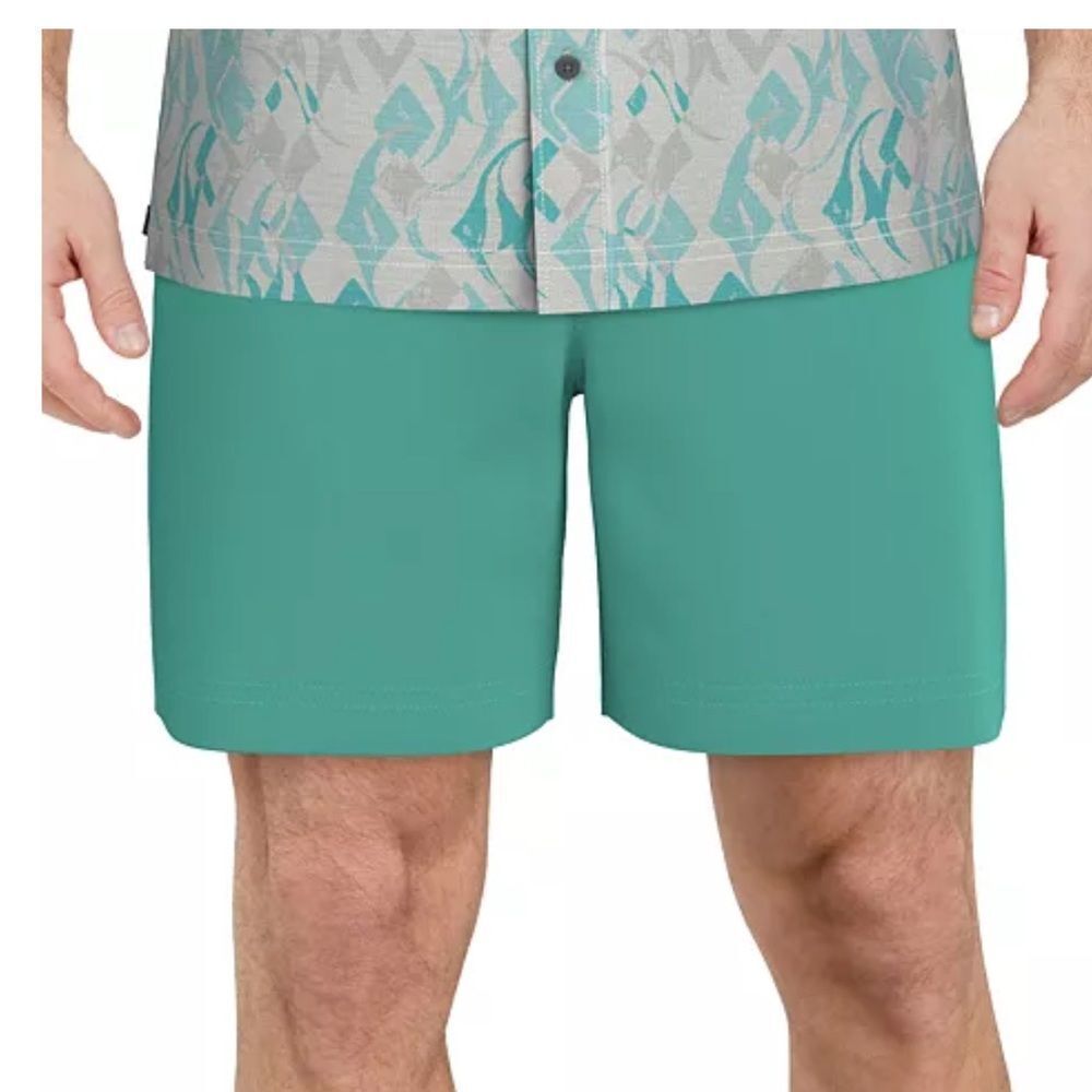 PGA TOUR 8” Drawstring Elastic Performance Golf Shorts